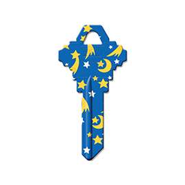 HY-KO 16010SC1-03 Key Blank, Brass, Painted