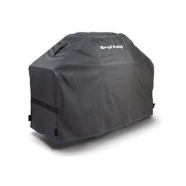 Broil King 68488 Grill Cover, 23 in W, 45-1/2 in H, Polyester/PVC, Black