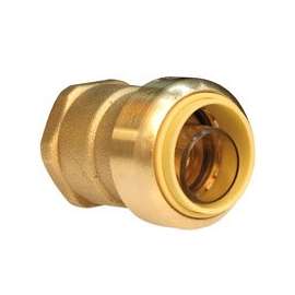 B & K ProLine Series 630-204HC Adapter, 3/4 in, Push-Fit x MPT, Brass, 200 psi Pressure