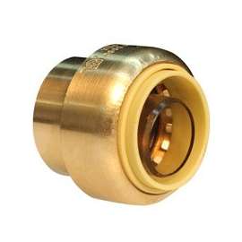 ProBite 633-004HC/LF826R End Cap, 3/4 in, Brass