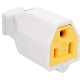 15A 125V WHT Connector