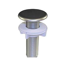 Danco 89478 Sink Hole Cover, Threaded, Stainless Steel