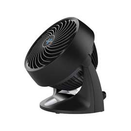 VORNADO CR1-0116-06 Small Air Circulator, 120 V, 7.17 in Dia Blade, 3-Speed, 1150 to 2225 rpm Speed, Black