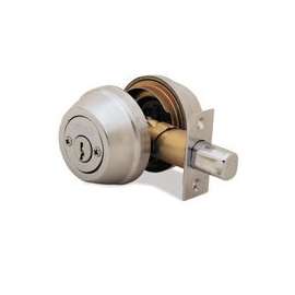 Kwikset Signature Series 785 15 RCAL V1 Deadbolt, 2 Grade, Metal, Satin Nickel, 2-3/8 to 2-3/4 in Backset, KW1 Keyway
