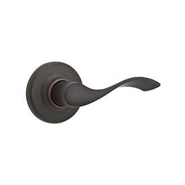 Kwikset 200BL-11P 6AL Passage Lever, Venetian Bronze