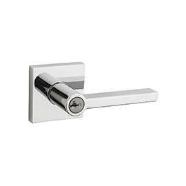 Kwikset 156HFL SQT-26 Entry Lever, Metal, Polished Chrome