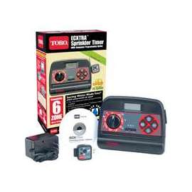 TORO 53808/53794 Timer, 6 to 10 -Zone, 3 -Program, LCD Display, Wall Mounting