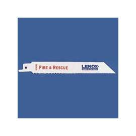 Lenox 20592650R Reciprocating Saw Blade, 3/4 in W, 6 in L, 10/14 TPI, HSS Cutting Edge