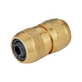 Landscapers Select GB8124 Hose Mender, 5/8 in, Male, Brass, Brass