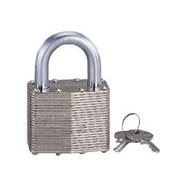 ProSource Padlock, Standard Shackle, 11/32 (8.7) in (mm) Dia Shackle, Steel Shackle