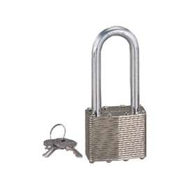 ProSource Padlock, Long Shackle, 9/32 (7.1) in (mm) Dia Shackle, 3 (77) in (mm) H Shackle