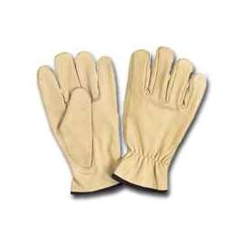 Diamondback GV-DK603/B/M Driving Gloves, Men's, M, Keystone Thumb, Elastic Cuff, Grain Leather