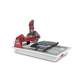 MK 159943 Tile Saw, 120 V, 18 in Cutting, Red