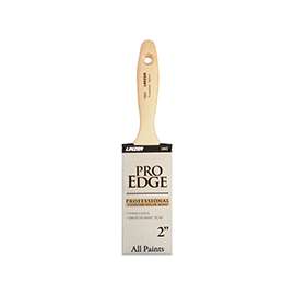 Linzer 1862-2 Paint Brush, 2 in W, 2-3/4 in L Bristle, Nylon/Polyester Bristle, Beaver Tail Handle