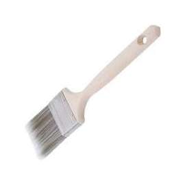 Linzer 2862-2.5 Paint Brush, 2-1/2 in W, 2-3/4 in L Bristle, Nylon/Polyester Bristle, Flat Sash Handle