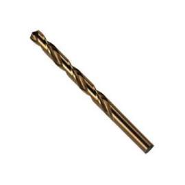IRWIN 63112ZR Jobber Drill Bit, 3/16 in Dia, 3-1/2 in OAL, Spiral Flute, 3/16 in Dia Shank, Cylinder Shank