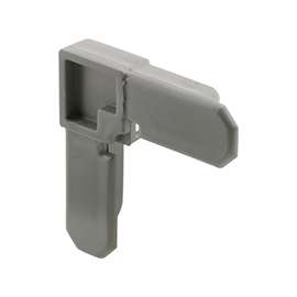 Prime-Line PL 14284 Square Cut Screen Frame Corner, Plastic, Gray, For: PL14077 Screen Window Frame
