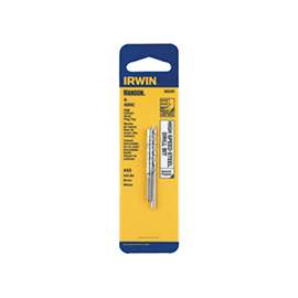 IRWIN 8028 Machine Screw Tap, #10-24 NC Thread, Plug Tap Thread, 4-Flute, HCS