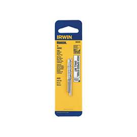 IRWIN 8031 Machine Screw Tap, #10-32 NF Thread, Plug Tap Thread, 4-Flute, HCS