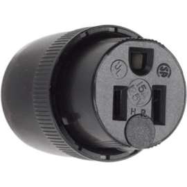 15A 125V BLK Connector