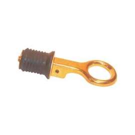 US Hardware M-003C Drain Plug, Stainless Steel, For: 1 in Dia Drain