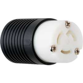 15A BLK Lock Connector