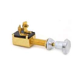 US Hardware M-035C Two-Position Switch, 2-Wire Marine, Chrome