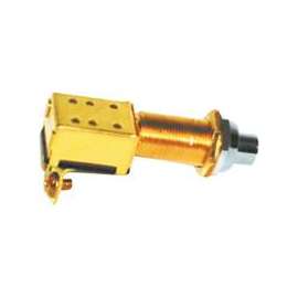 US Hardware M-163C Push-Button Switch, Universal, Chrome