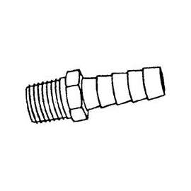 US Hardware M-274C Hose Barb, Brass