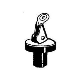 US Hardware M-310C Bailer Plug, Neoprene, For: 5/8 in Dia Livewell or Baitwell Drain