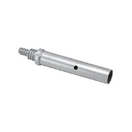 Marshalltown BF8 Pushbutton Adapter, Male Threaded, Aluminum