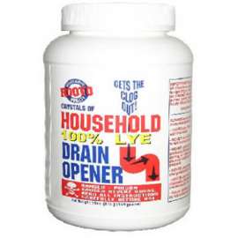 100% Lye Drain Opener
