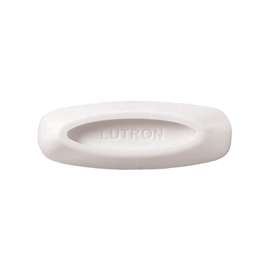 Lutron Skylark SK-WH Replacement Knob, Standard, White, Gloss, For: Preset and Slide to Off Dimmers