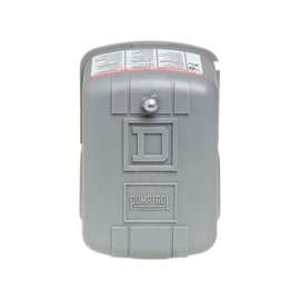 Square D Pumptrol FSG2J21CP Pressure Switch, 1-Phase, 115/230 V, 2-Pole, 220 psi Working, NEMA 1 Enclosure