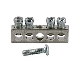 Square D PK4GTACP Ground Bar Kit, 4 -Terminal, Aluminum