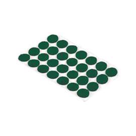 Shepherd Hardware 9421 Furniture Pad, Felt Cloth, Green, 3/8 in Dia, Round