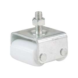 Shepherd Hardware 9441 Appliance Caster, 5/8 in Dia Wheel, 250 lb Load, Aluminum, White