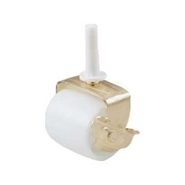 Shepherd Hardware 9536 Bed Roller, 2-1/8 in Dia Wheel, 125 lb Load, White