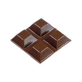 Shepherd Hardware 9564 Surface Guard Bumper Pad, 3/4 in, Square, Vinyl, Brown