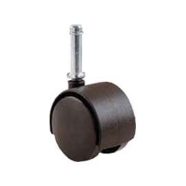 Shepherd Hardware 9673 Swivel Caster, 2 in Dia Wheel, Black, 75 lb