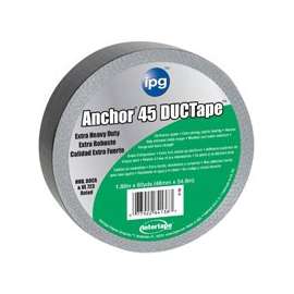 IPG 4138 Duct Tape, 60 yd L, 1.88 in W, Polyethylene-Coated Cloth Backing, Silver