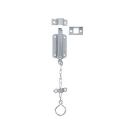 National Hardware 757029 Chain Bolt, 3/8 in Bolt Head, 3 in L Bolt, Steel, Zinc