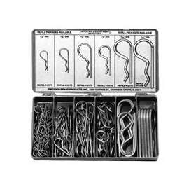 Hitch Pin Clip Assortments, Spring Steel