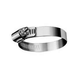 Standard Series Hose Clamps, 3/4"-1 3/4" Dia, Stainless Steel