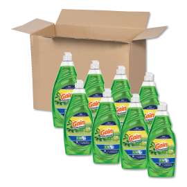 Professional Manual Pot and Pan Dish Detergent, Gain Original, 38 oz Bottle
