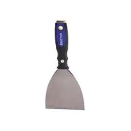ProSource 03280 Scraper/Joint Knife, 4-1/4 in W Blade, 4 in L Blade, HCS Blade, Flexible Blade, Dura-Grip Handle