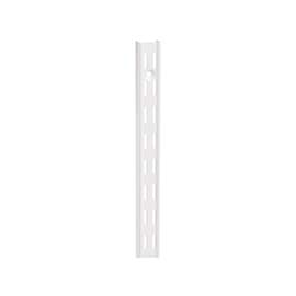 Knape & Vogt 82 WH 16.5 Shelf Standard, 450 lb, 14 ga Thick Material, 1-1/16 in W, 16-1/2 in H, Steel