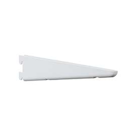 Knape & Vogt 182 182 WH 10.5 Shelf Bracket, 11.2 in L, Steel
