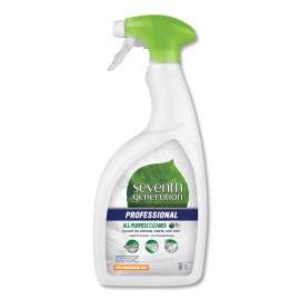 All-Purpose Cleaner, Free and Clear, 32 oz Spray Bottle, 8/Carton