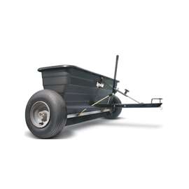 AGRI-FAB 45-0288 Tow Drop Spreader, Steel Frame, Poly Hopper, Pneumatic Wheel